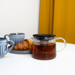 Чайник заварочный Nors, 1500 мл, боросиликатное стекло/пластик