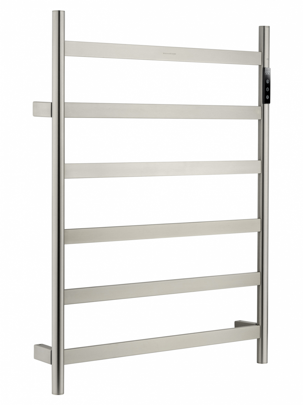 Полотенцесушитель электрический WONZON & WOGHAND ESSEN, Брашированный никель (WW-A405-BR)