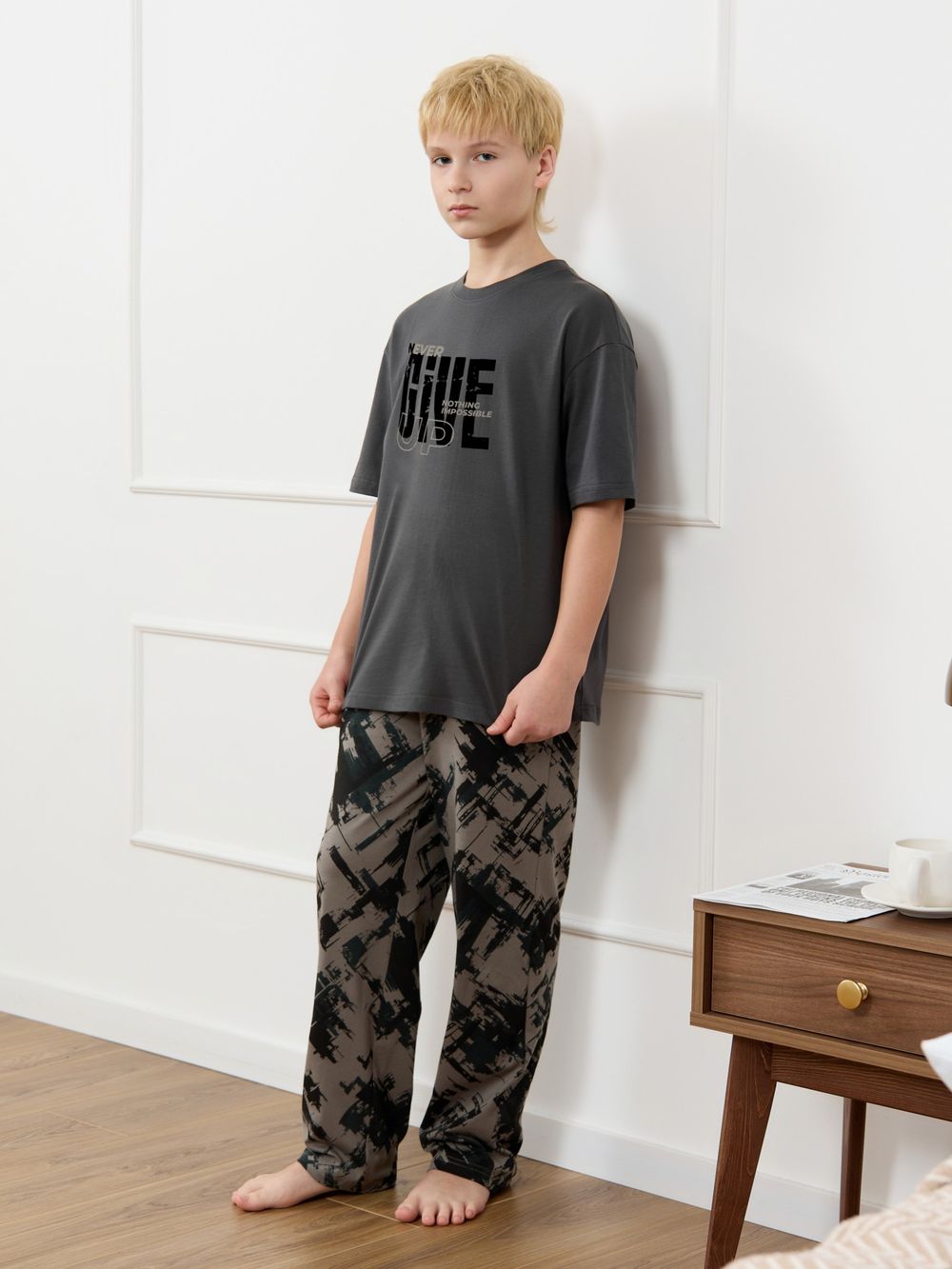 Костюм для мальчика Этюд-1 Виотекс ГРАФИТОВЫЙ