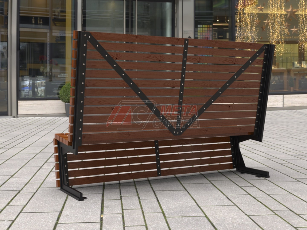 Скамейка Бьянка высокая