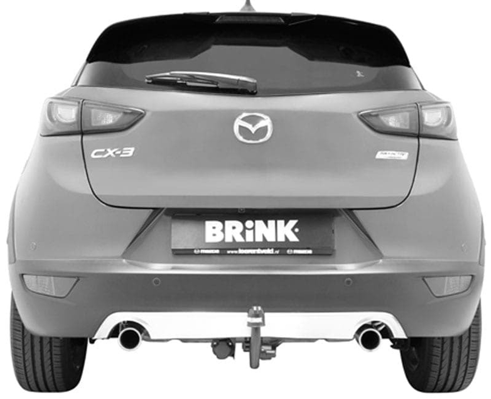 Фаркоп Brink (Thule) 604300 для MAZDA CX-3 15-(паспорт и сертификат в комплекте)(без электрики)