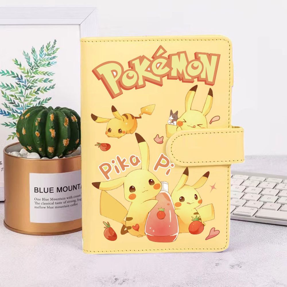 Ежедневник с застежкой &quot;Pokemon&quot;, желтый