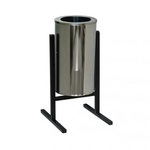 Урна уличная хром