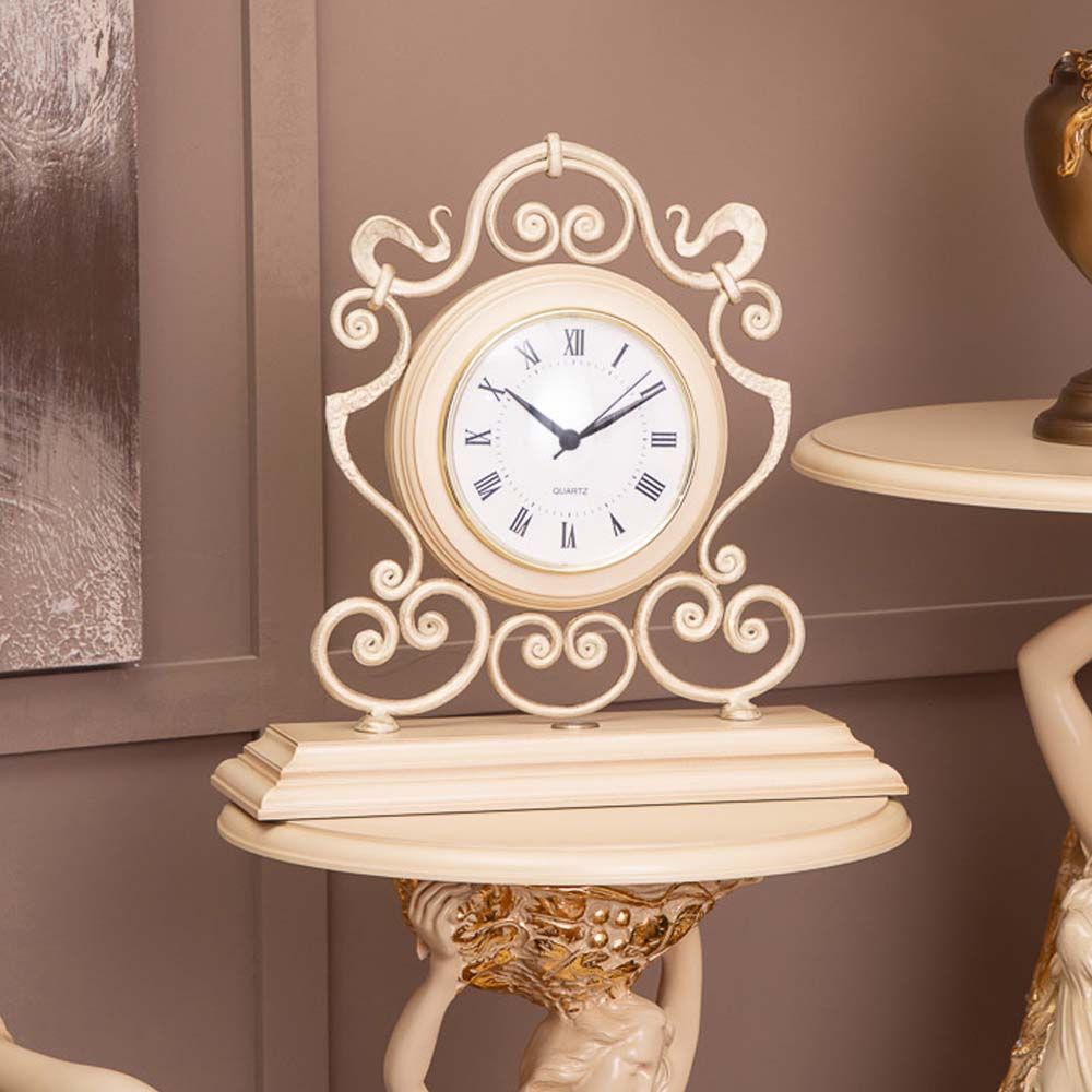 Часы настольные Аделаида Айвори