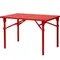 Стол пластиковый складной Zic with Extra Kit, 117х72 см, красный