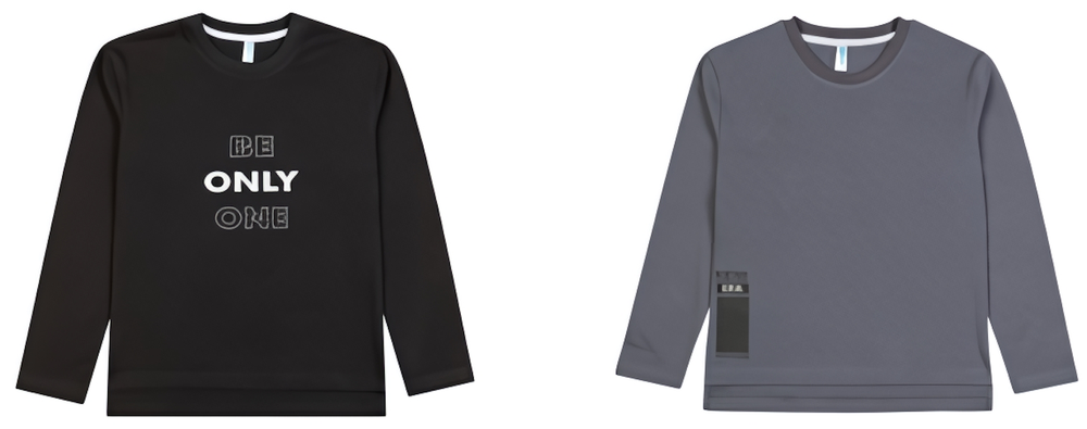 Лонгслив для мальчиков р-р 134 чёрный (Такро) M0921KL-7/10