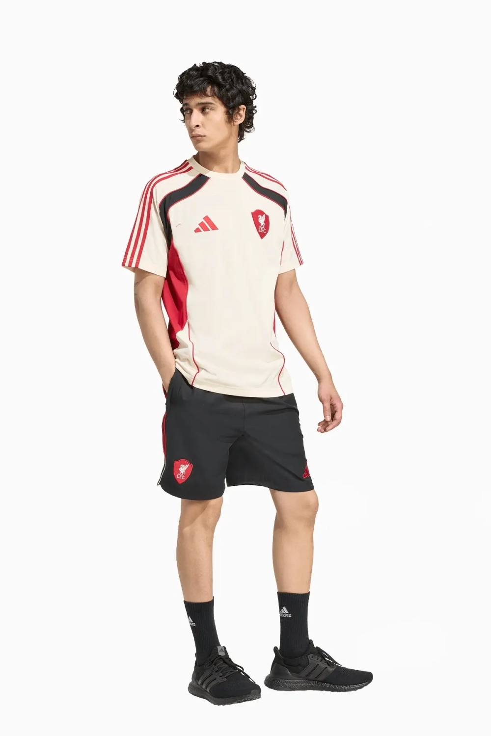 Шорты adidas Liverpool FC 25/26 Urban Purist - черный