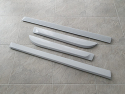 Накладки на двери-молдинги RS Audi A6 C6