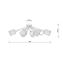 Потолочная люстра Arte Lamp