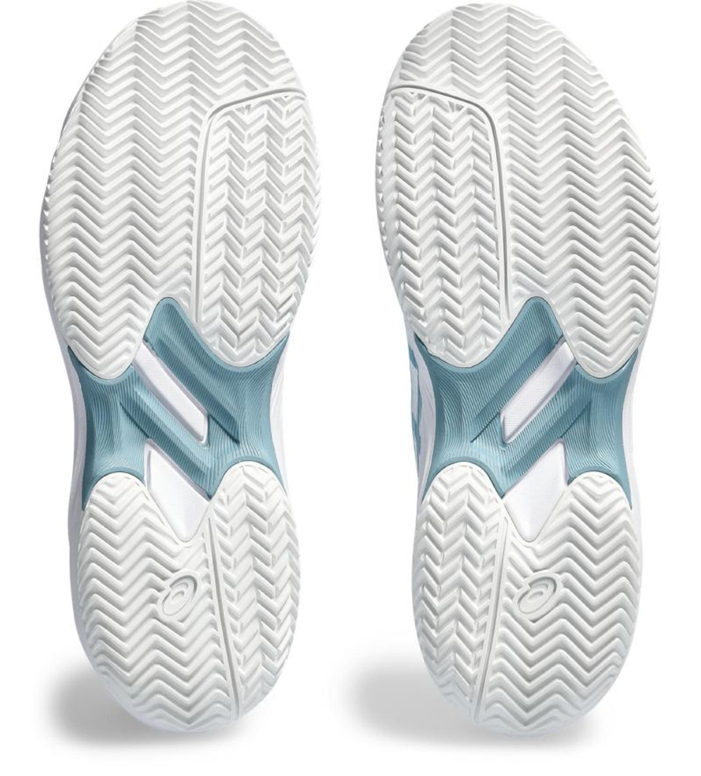 Женские Кроссовки теннисные Asics Gel-Game 9 Clay/OC - white/gris blue
