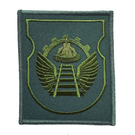 Шеврон вышитый батальона ЖДВ Мехбат полевой на липучке