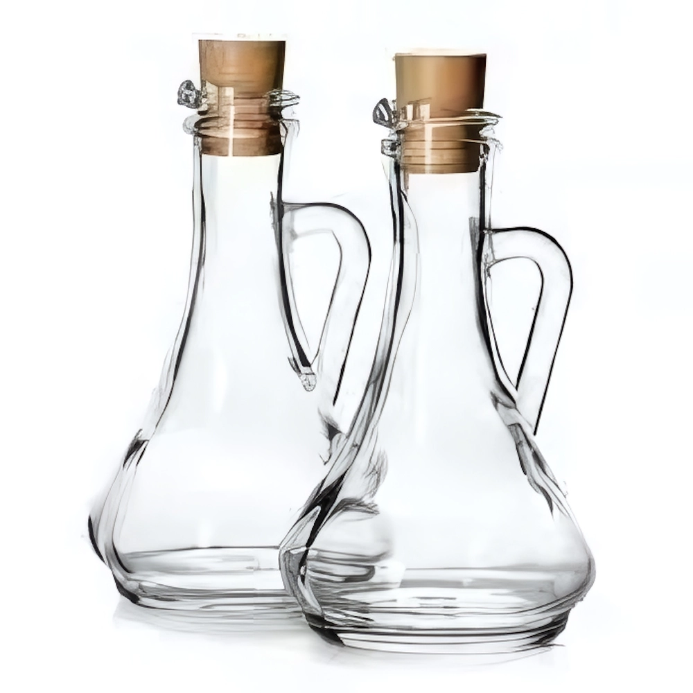 Набор емкостей для масла-уксуса 2шт 260мл «Оливия» с пластиковой пробкой 80109