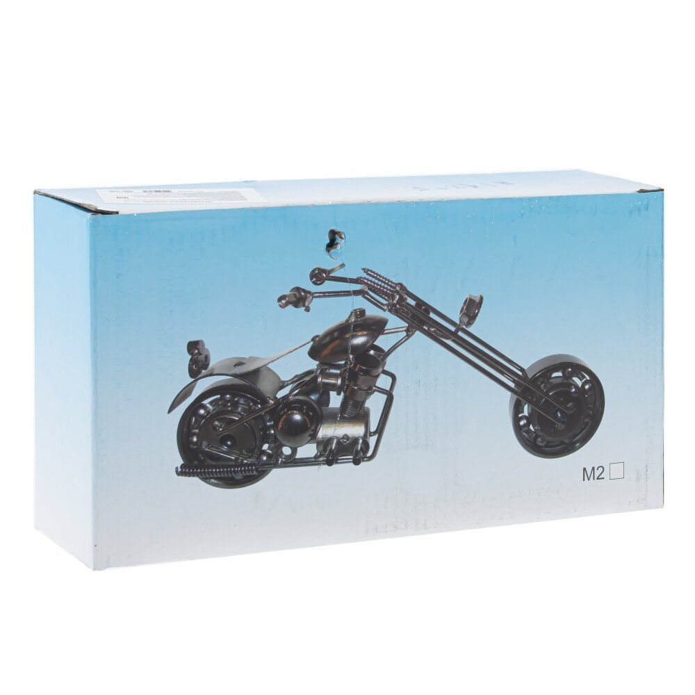 GAEM Изделие декоративное "Мотоцикл" с часами, (1xLR44), L22,5 W8,5 H11,5 см