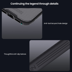 Чехол тонированный прозрачный на iPhone 17 Pro, серия CamShield Pro от Nillkin (с двойной защитной шторкой для камеры)