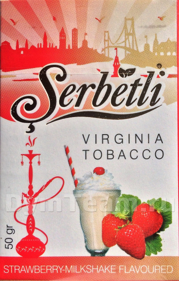 SERBETLI (ЩЕРБЕТЛИ) Strawberry Milkshake 50 гр.