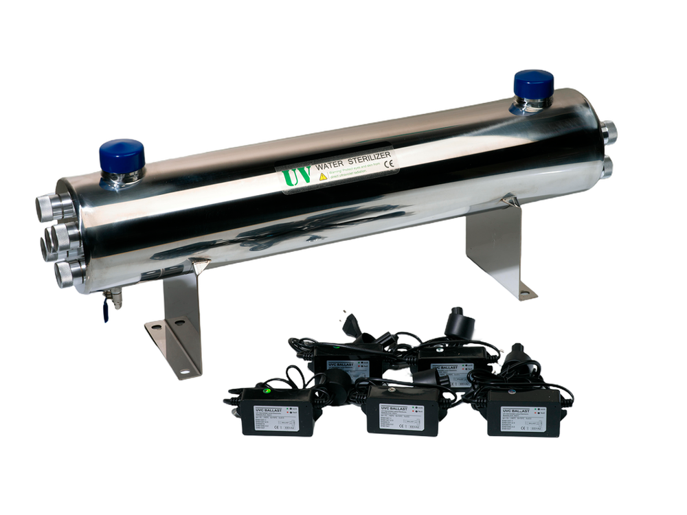 УФ стерилизатор STERILIZER  - UV60GPM - 2" (до 12 м3/ч), лампы PHILIPS