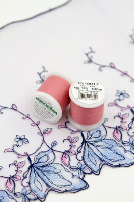 Нитки швейные Madeira aerofil №120 Col. 9917 коралловый миндаль (100 м)