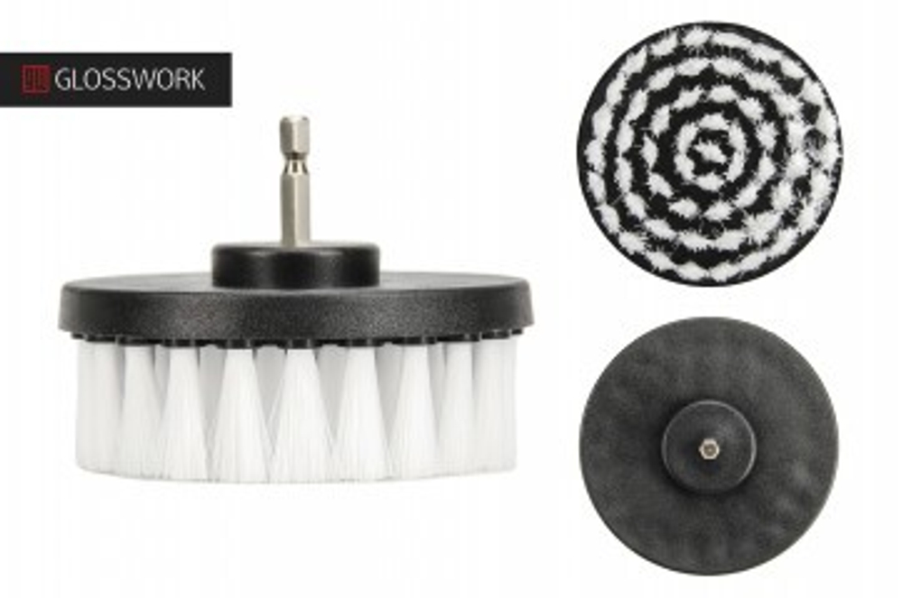 Glosswork Drill Brush Soft Щетка для чистки ковров, мягкая,под дрель
