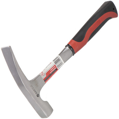 Молоток каменщика цельнометаллический, 0.6 кг, рук двухкомп, обрезин, Bartex, BH-600, шт