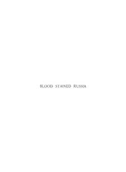 Blood stained Russia | Donald C. Thompson