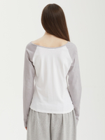 Женский Лонгслив Stripe Raglan