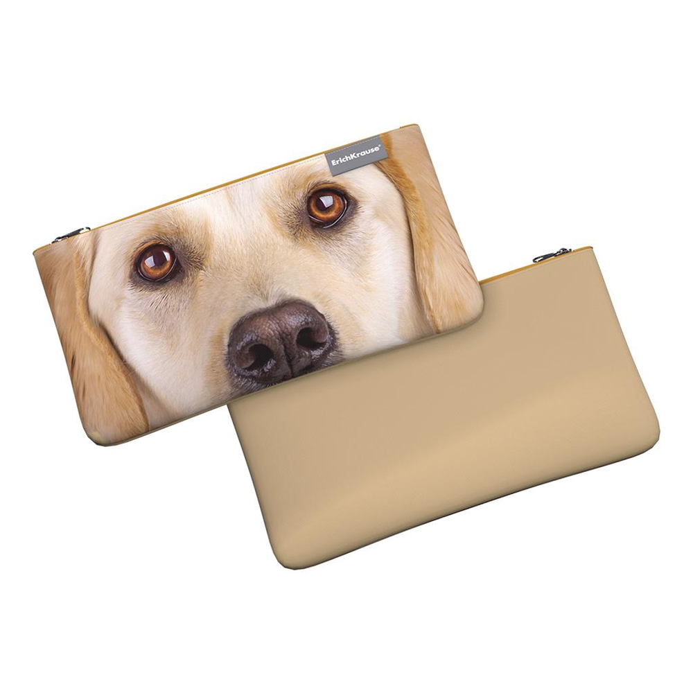 Пенал конверт 220x120мм "Beige Dog" (ErichKrause)