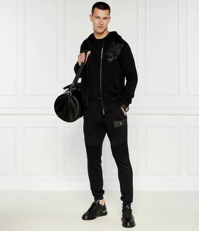 Худи Plein Sport - черный(MJB3407 STE003N)