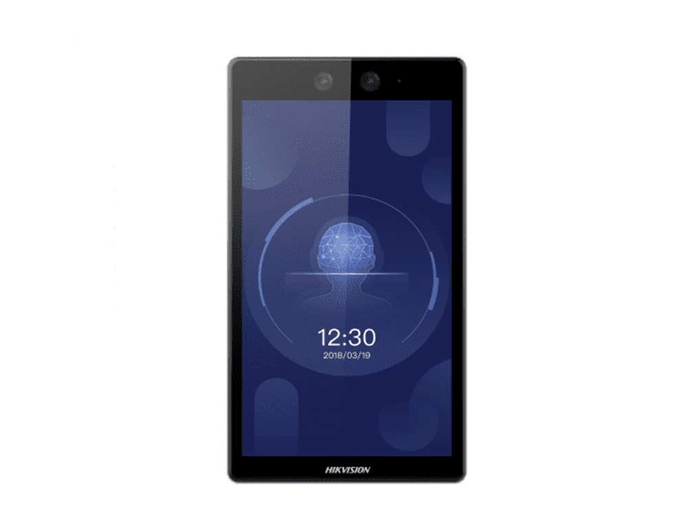 DS-K1T672MW Терминал доступа с распознаванием лиц и встроенным считывателем Mifare карт Hikvision