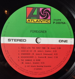 Винтажная виниловая пластинка LP Foreigner (Japan 1977) (Obi) Long, Long Way From Home