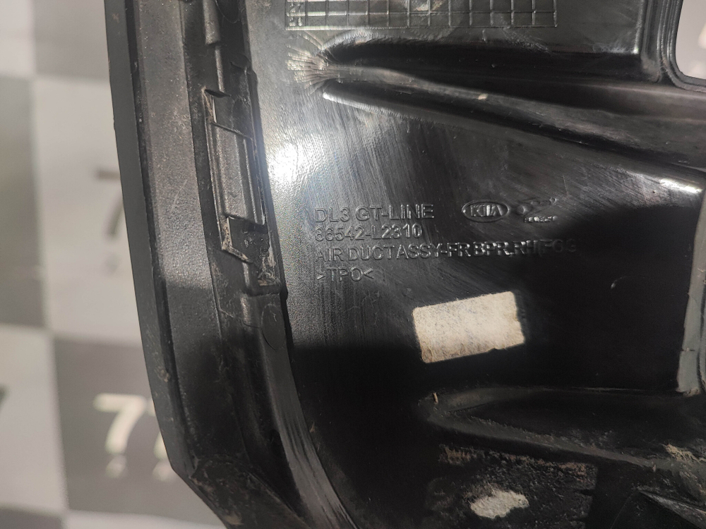 Накладка ПТФ правая Kia K5 20-нв Б/У Оригинал 86542L2310