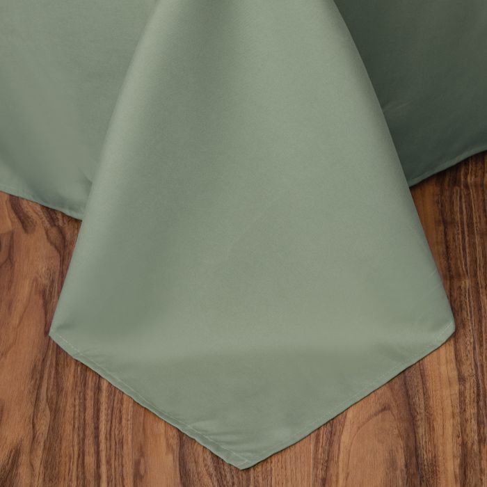 Комплект постельного белья Однотонный Сатин «Мятная свежесть»