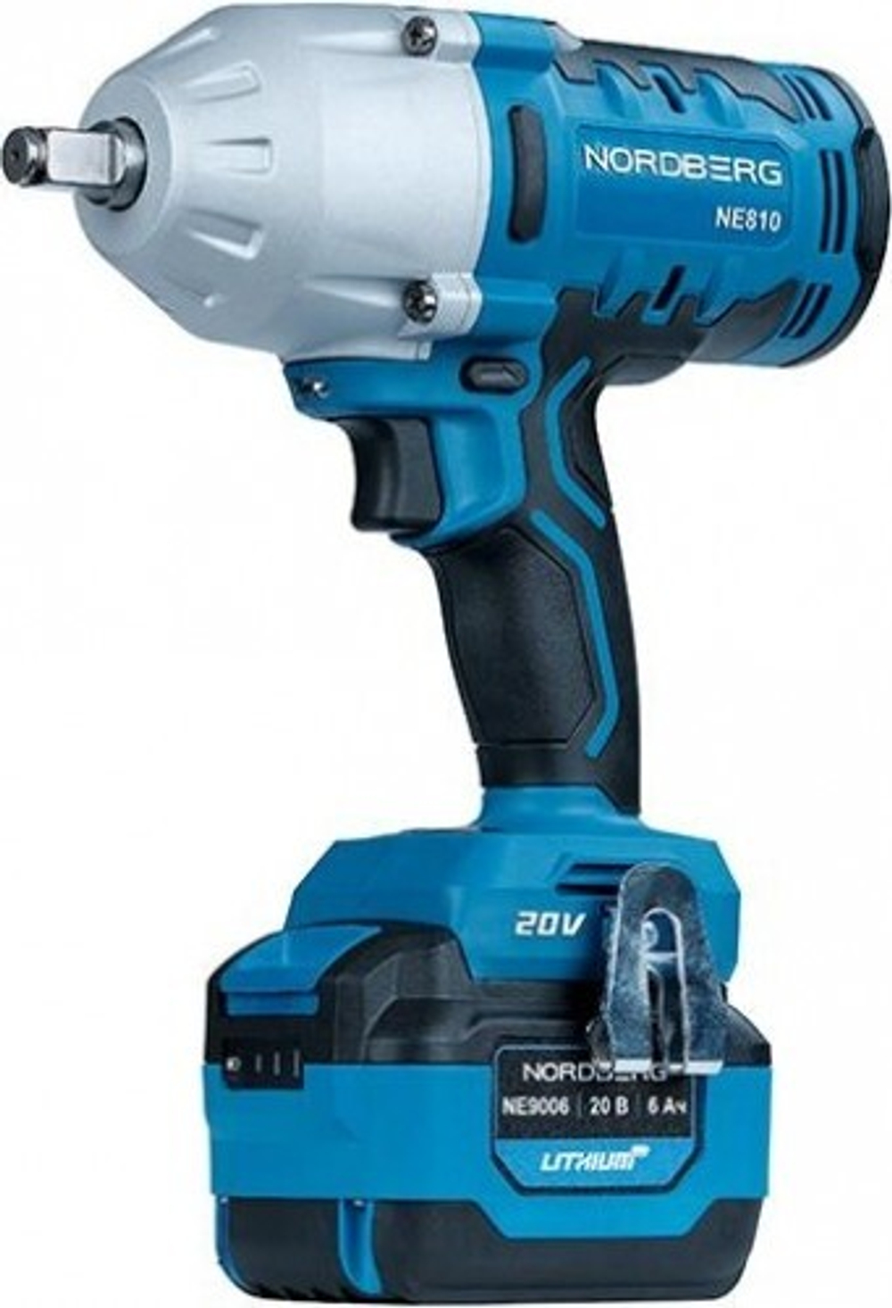 Гайковерт аккумуляторный NORDBERG NE810K ЦБ-00016882
