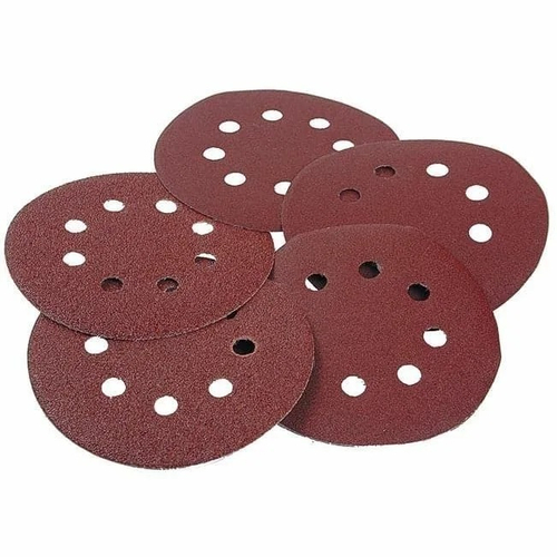 Абразив. бумага (липучка) d125мм Р40 перфорированный KRANZ (10 шт/уп)