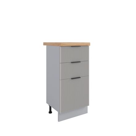 Кухня Модуль МСЯШ 400 Мелисса Бежевый Скин