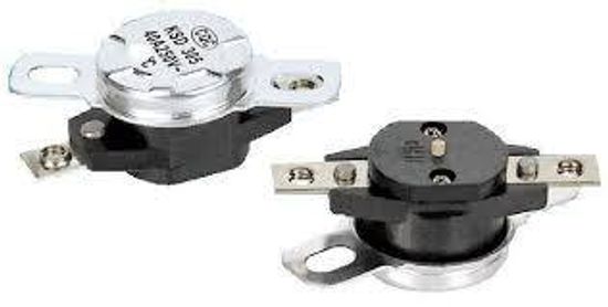 Термостат KSD305+KNOP 40A 120°c н/з с кнопкой