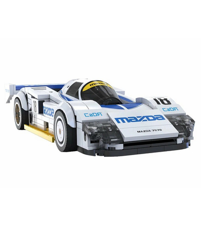 Конструктор CaDA спортивная машинка MAZDA 787B (#18) 1991 1/24 (242 детали)