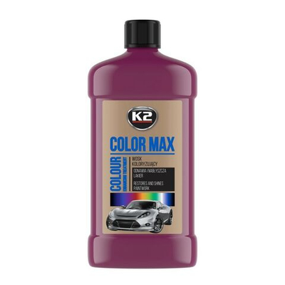 K025BO COLOR MAX 500 DARK RED  500 мл. воск для полировки  темно красный