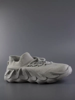 Кроссовки Изики детские - Yeezy boost- светло-серые