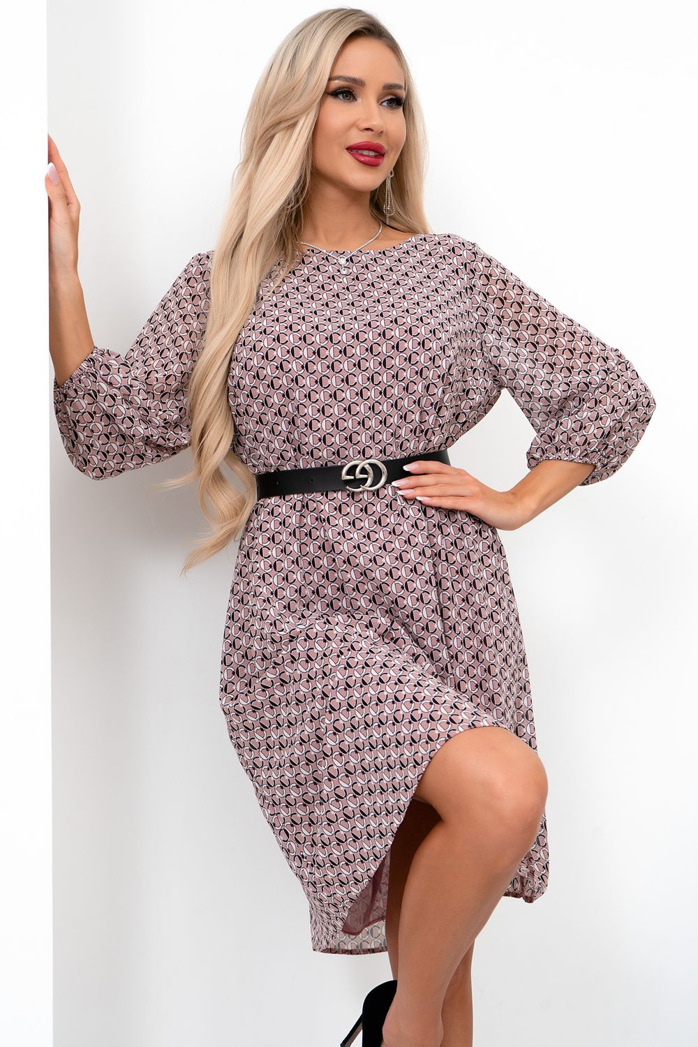 Платье Энджи (пудровый) Р11-2015/4 Nikol