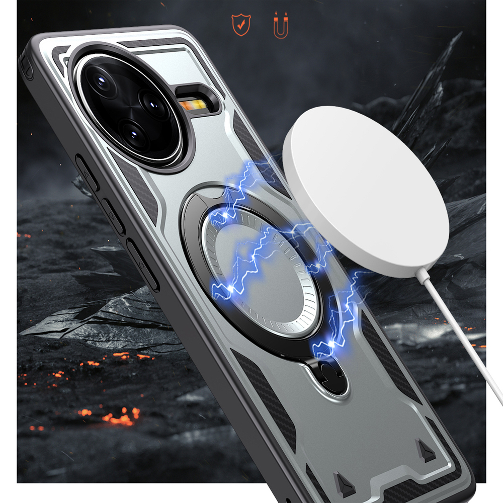 Чехол Magneto Case с кольцом для Poco F7 Pro