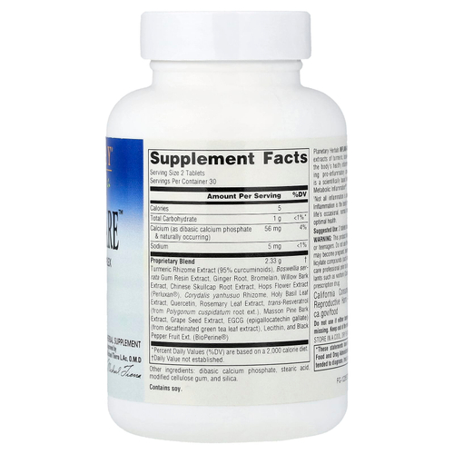 Planetary Herbals, Inflama-Care™, 60 таблеток