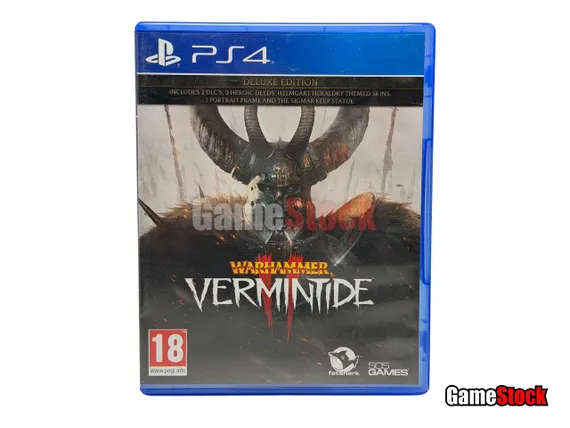 PS4 Warhammer: Vermintide 2 Deluxe Edition (Б/У, Русские субтитры, CUSA-15926)