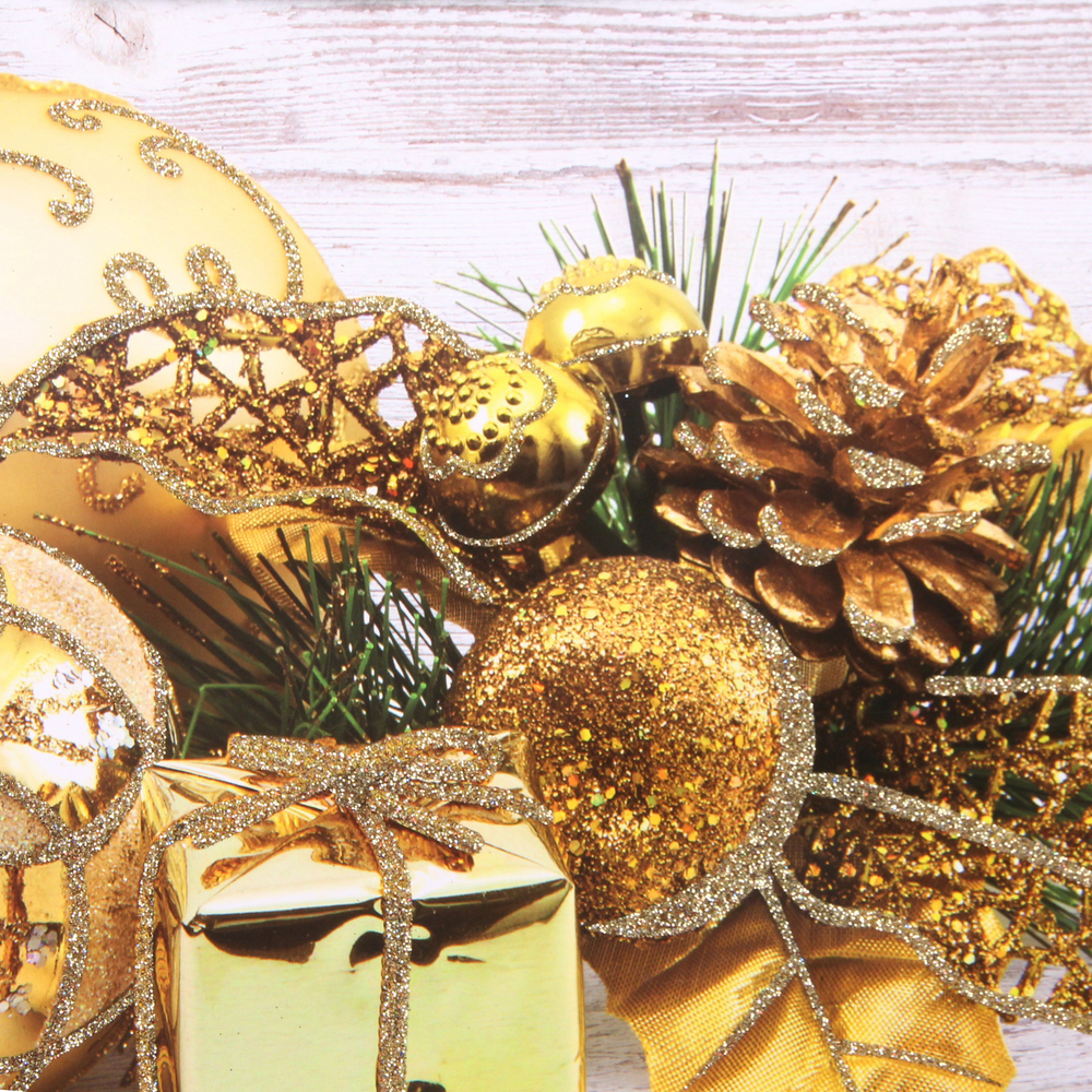 Пакет подарочный «Новогодние шары» 31*40*12 см