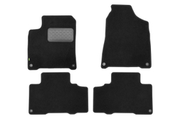 Коврики в салон для SSANGYONG New Actyon 2010-2013, 2013-, внедорожник , 4 шт. (текстиль) KVR02611201210KH