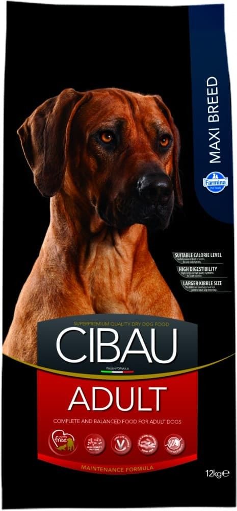 Cibau 12кг Adult MAXI корм для собак крупных пород
