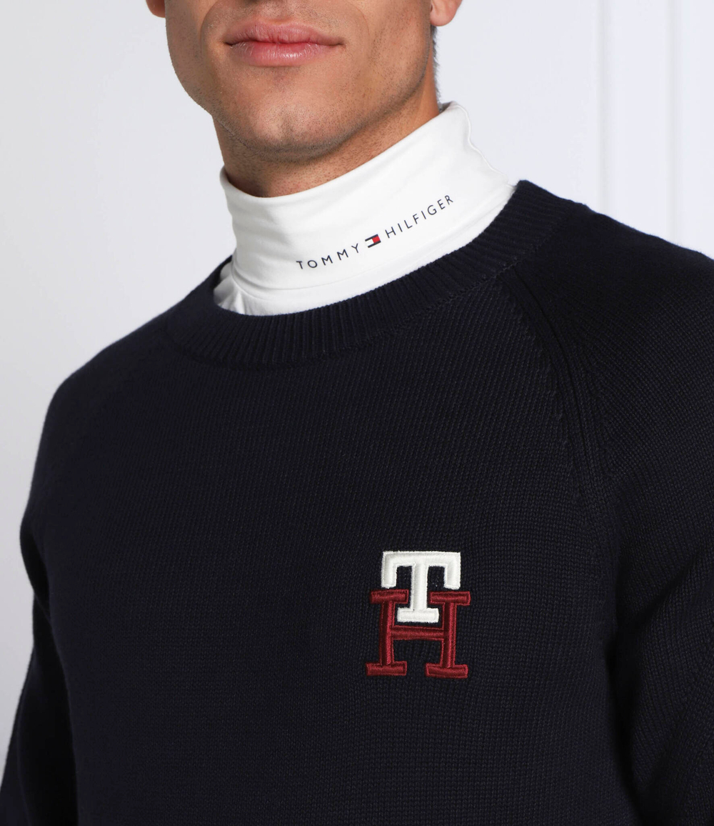 свитер Tommy Hilfiger - графитовый(MW0MW27938)