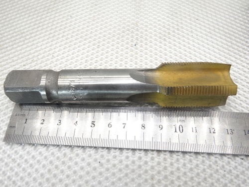 Метчик м/р М27х1.5 HSS №1 с напылением КиБ