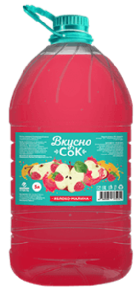ВкусноСок 5/2 МАЛИНА-ЯБЛОКО