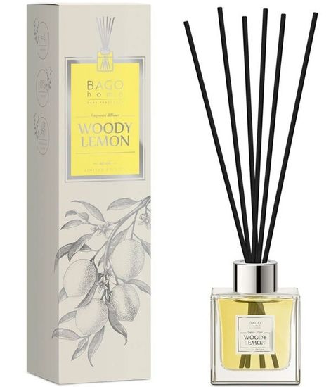 Древесный лимон, ароматический диффузор, Bago home