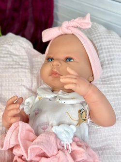 Кукла Реборн BERJUAN виниловая 45см Newborn (8122)
